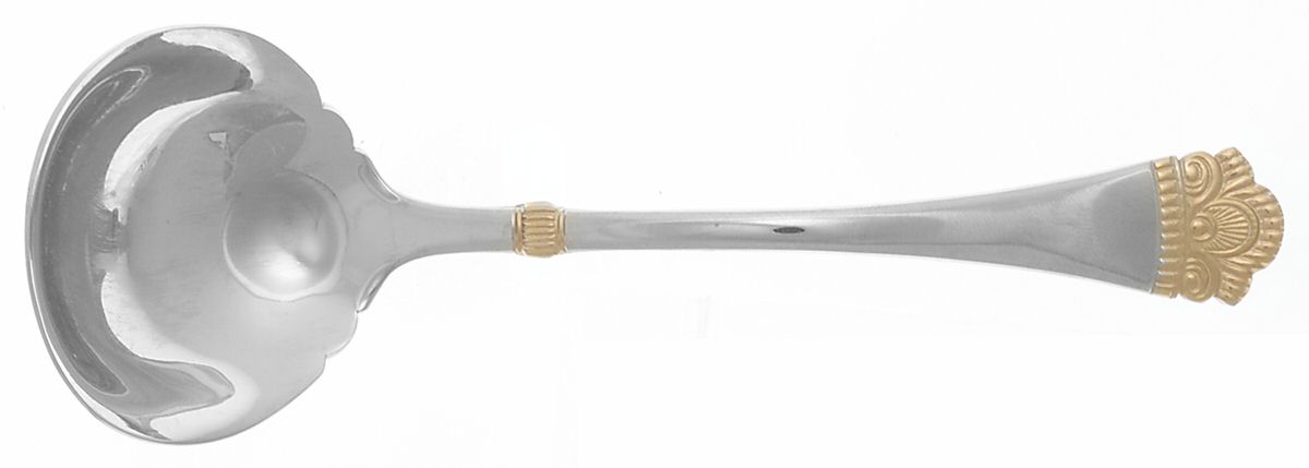 WIF20 (STAINLESS) Solid Gravy Ladle by Wirths-1