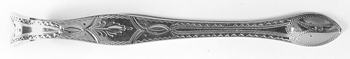 WPB1 (STERLING) Large Sugar Tongs by Wm & Peter Bateman-1