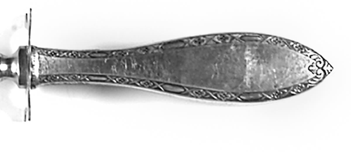 WEB9 (STERLING) Large Stainless-Prong Roast Carving Fork by Web Silver-1