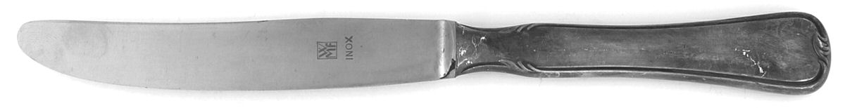 WMF82 (SILVERPLATE) Modern Hollow Knife by WMF Flatware-1