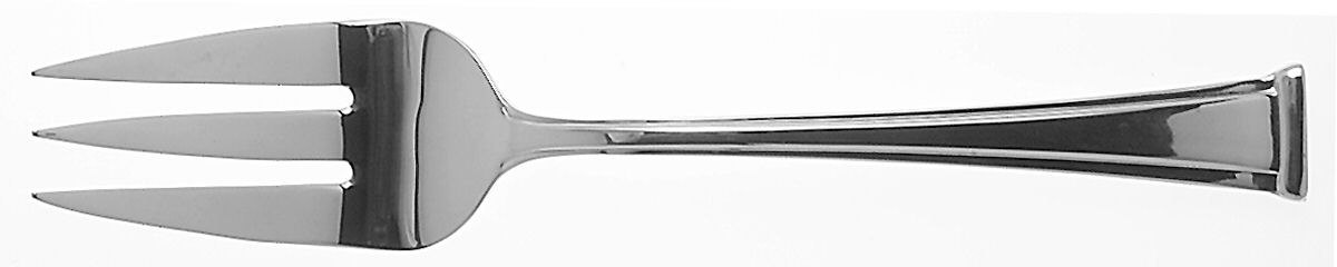 Kilbarry (Stainless) Large Solid Cold Meat Serving Fork by Waterford-1