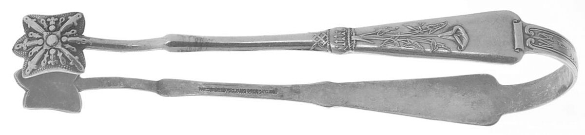 WB2 (Silverplate) Sugar Tongs by Williams Bros-1