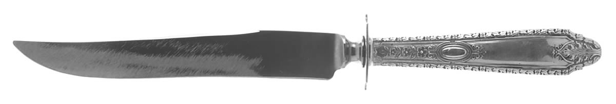 Cinderella (Sterling, No Monograms) Small Carving Knife W/Sterling Guard by Whiting Manf Co-1