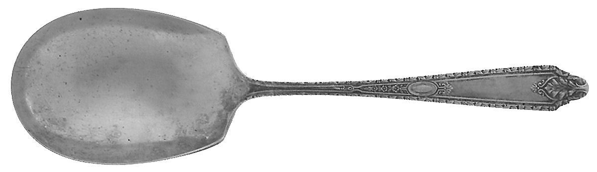 Cinderella (Sterling, No Monograms) Preserve Spoon by Whiting Manf Co-1