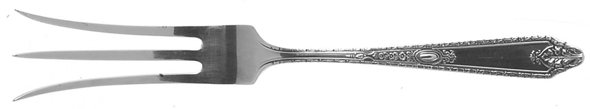 Cinderella (Sterling, No Monograms) Lemon Fork by Whiting Manf Co-1