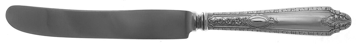 Cinderella (Sterling, No Monograms) Old French Hollow Knife with Bolster by Whiting Manf Co-1