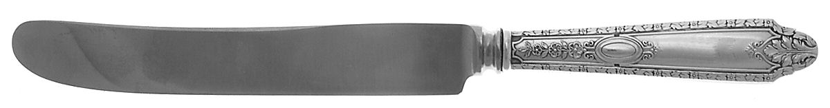 Cinderella (Sterling, No Monograms) New French Hollow Knife with Bolster by Whiting Manf Co-1
