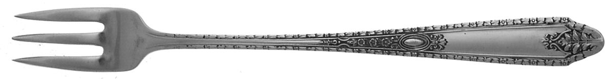 Cinderella (Sterling, No Monograms) Oyster Fork by Whiting Manf Co-1