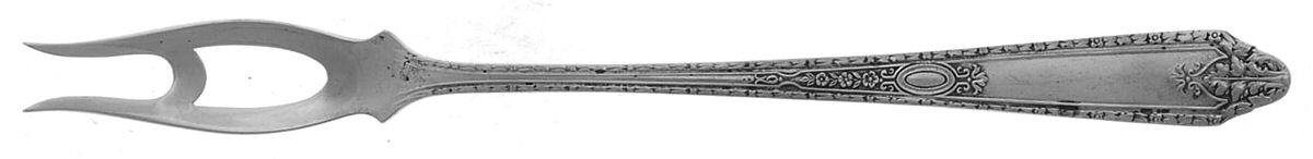 Cinderella (Sterling, No Monograms) Olive Fork by Whiting Manf Co-1