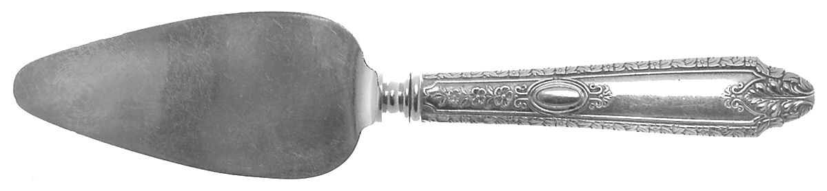 Cinderella (Sterling, No Monograms) Cheese Server with Silverplate Blade by Whiting Manf Co-1