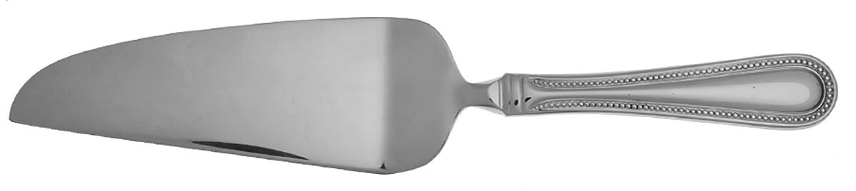 Continental Bead (Stainless) Pie and Cake Server with Stainless Blade HC by Wallace Silver-1