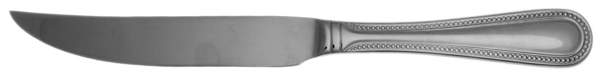 Continental Bead (Stainless) Individual Solid Handle Steak Knife by Wallace Silver-1