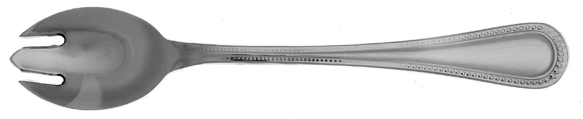 Continental Bead (Stainless) Ice Cream Fork HC by Wallace Silver-1