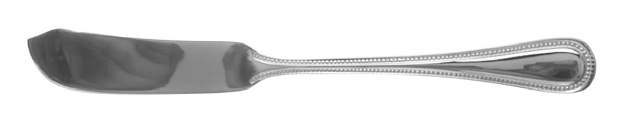 Continental Bead (Stainless) Flat Handle Master Butter Knife by Wallace Silver-1