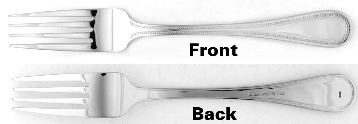 Continental Bead (Stainless) Fork by Wallace Silver-1