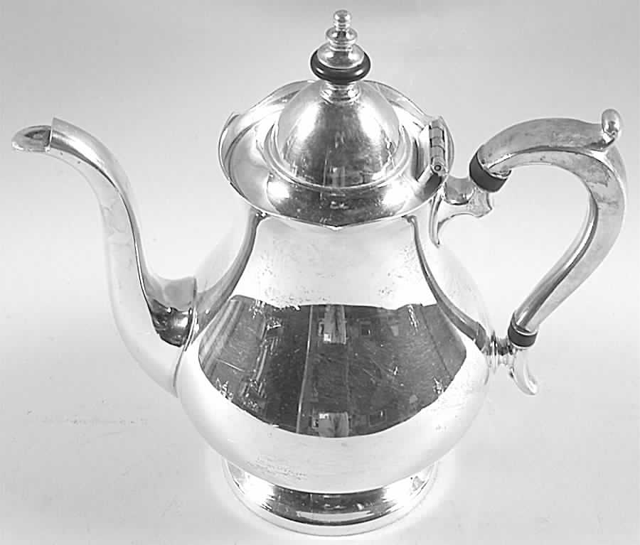 Alden (Silverplate, Hollowware) Teapot by Wallace Silver-1