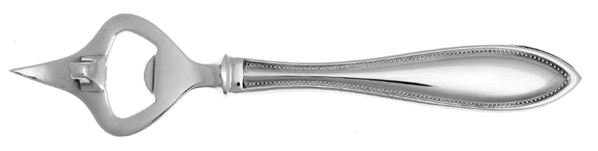 American Tradition (Stainless) Bottle/Can Opener with Stainless Bowl HC by Wallace Silver-1