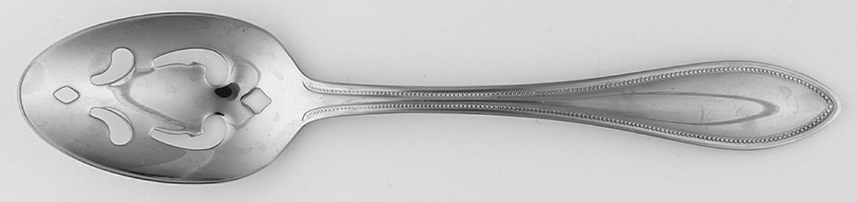 American Tradition (Stainless) Pierced Tablespoon (Serving Spoon) by Wallace Silver-1