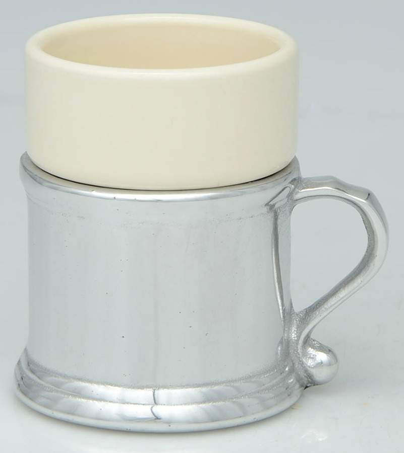 Reflections (Armetale, Hollowware) Coffee Cup with Ceramic Liner by Wilton Armetale-1