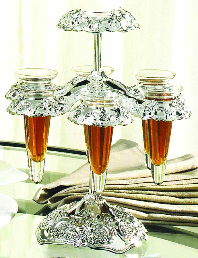 Baroque (Silverplate, Hollowware, Newer) Cordial Carousel by Wallace Silver-1