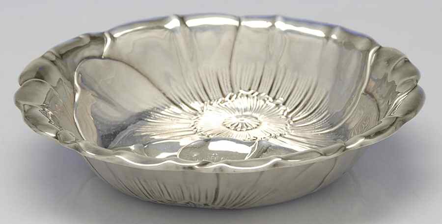 Poppy (Sterling, Hollowware) 6" Bon Bon Bowl by Wallace Silver-1