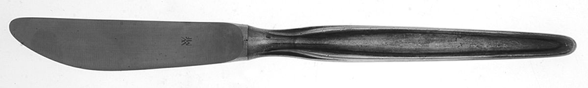 WMF88 (SILVERPLATE) Modern Hollow Knife by WMF Flatware-1