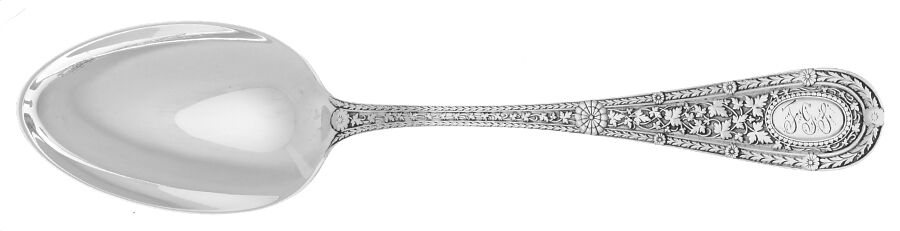 Laureate (Sterling, 1890) Dessert/Oval Soup Spoon by Whiting Manf Co-1