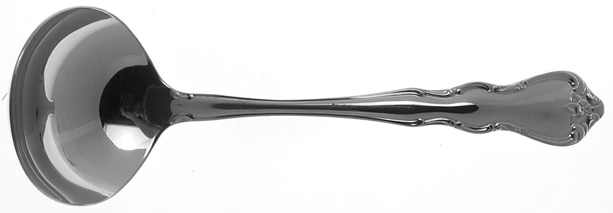 Discretion (Stainless) Solid Gravy Ladle by Wallace Silver-1