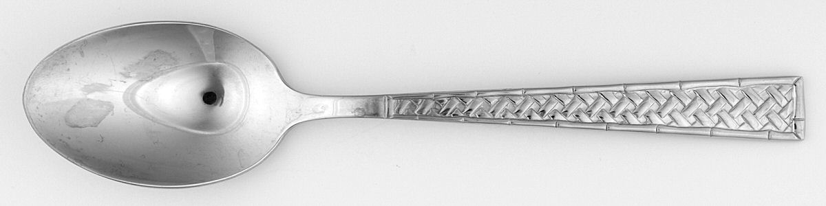 Continental Tradewinds (Stainless) Place/Oval Soup Spoon by Wallace Silver-1