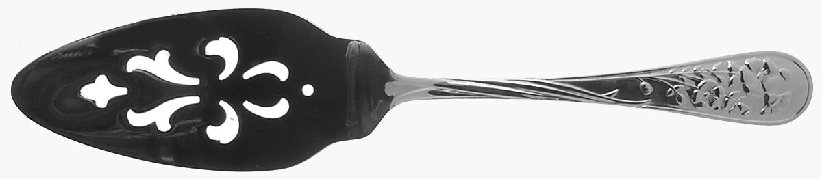 Morning Glory (Stainless) Pierced All Stainless Pie Server by Wallace Silver-1