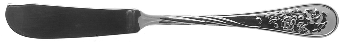Morning Glory (Stainless) Flat Handle Master Butter Knife by Wallace Silver-1