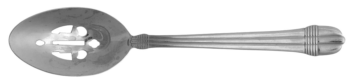 Continental Regency(Stainless) Pierced Tablespoon (Serving Spoon) by Wallace Silver-1