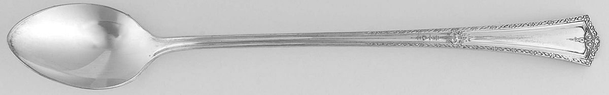 WAS100 (SILVERPLATE) Iced Tea Spoon by Wallace Silver-1