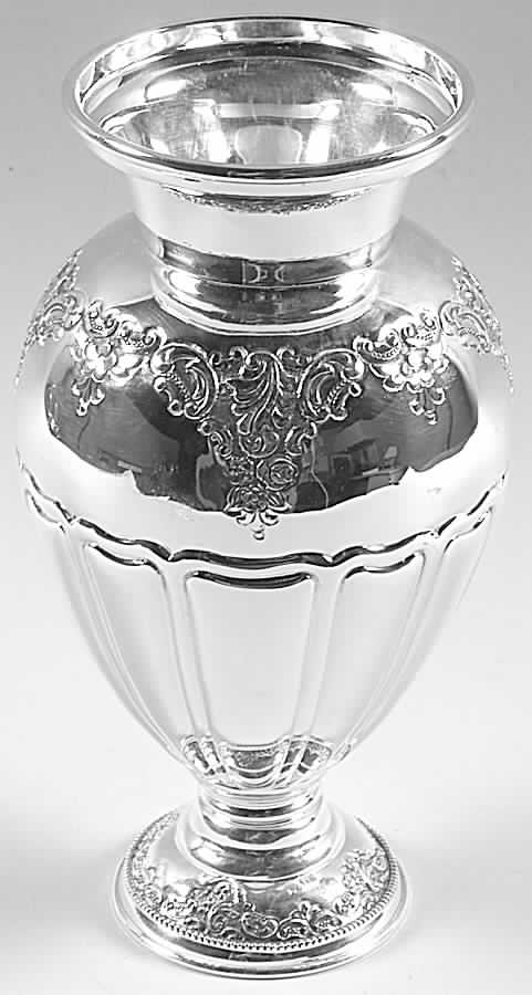 Grande Baroque (Sterling, Hollowware, 4 marks) Medium Sterling Vase by Wallace Silver-1