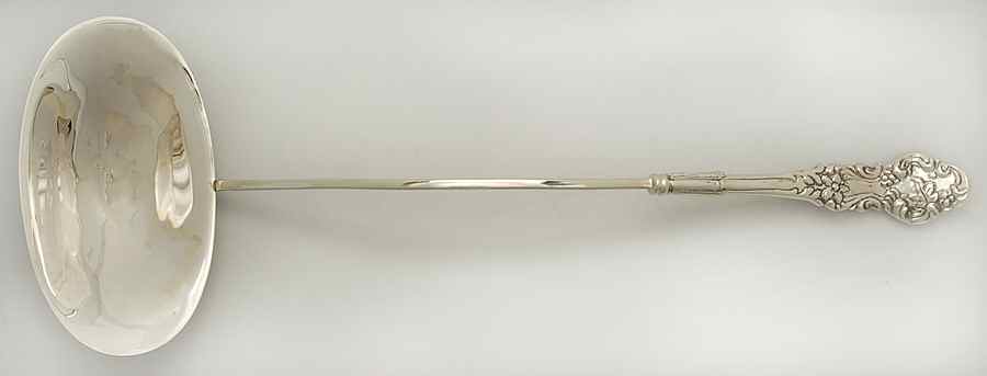Grande Baroque (Sterling, Hollowware, 4 marks) Hollow Handle Punch Ladle with Solid Bowl by Wallace Silver-1