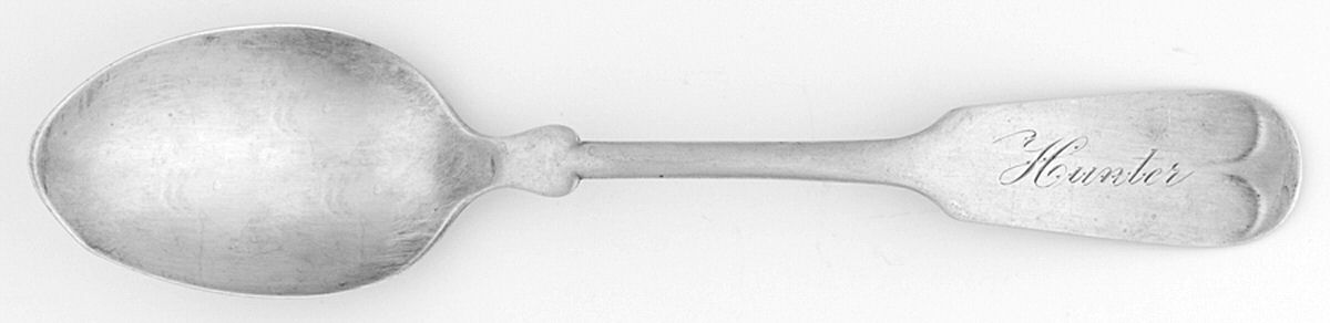 WND12 (Sterling) Monogram Five O'Clock Teaspoon by Wendell-1