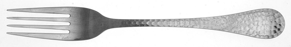 Continental Hammered (Stainless) Fork by Wallace Silver-1