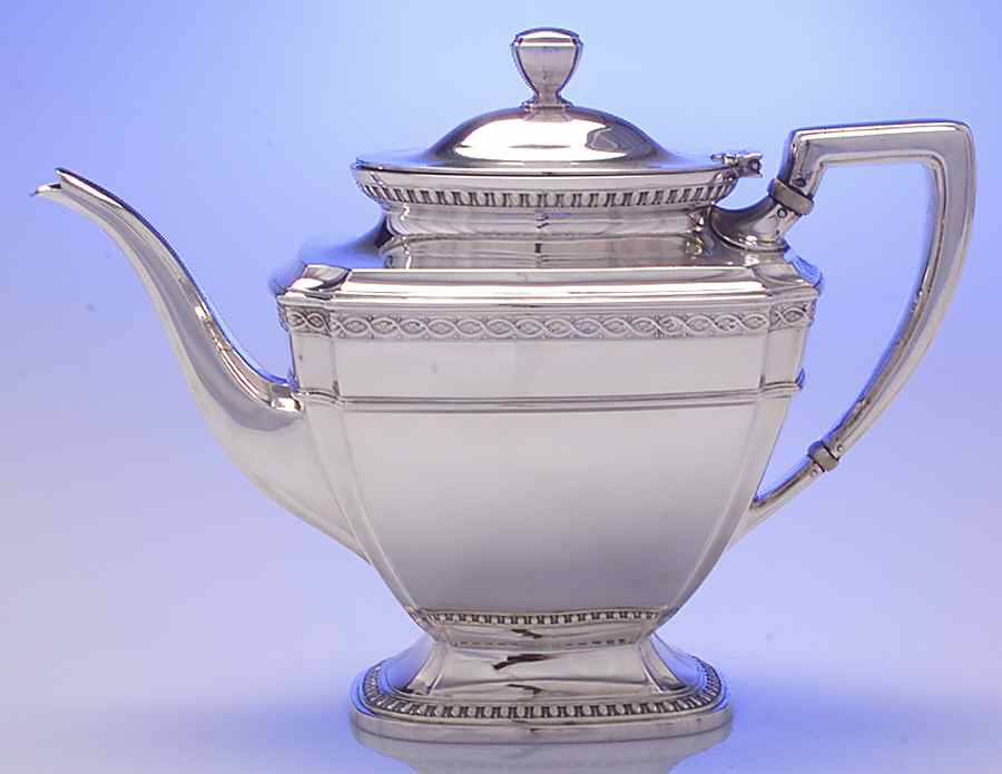 9761 (Sterling, Hollowware) Teapot by Whiting Manf Co-1