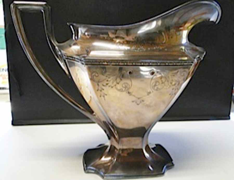 Chippendale (Silverplate, Hollowware) Creamer by WD Smith Silver-1