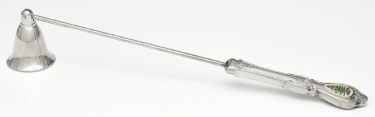 Christmas Tree (Stainless) Candle Snuffer with Stainless Bowl HC by Wallace Silver-1