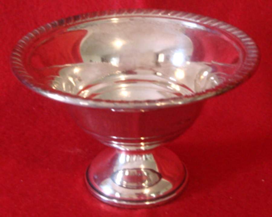 M27 (Sterling, Hollowware) 5" Weighted Bon Bon Bowl by Wallingford-1