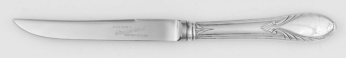 WEB12 (STERLING) Individual Fruit Knife with Stainless Blade by Web Silver-1