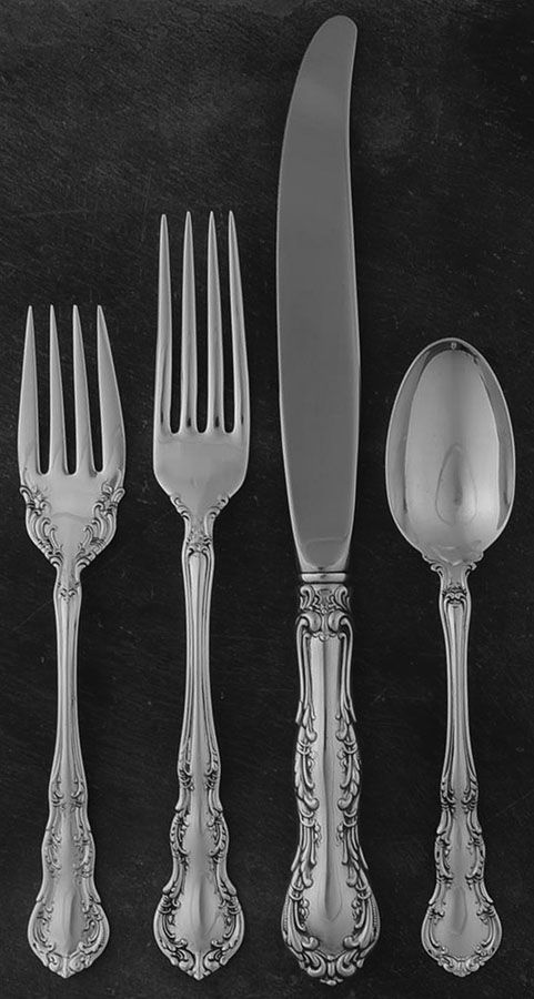 Old Atlanta (Sterling, "Wallace") 4 Piece Place Size Setting by Wallace Silver-1