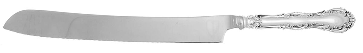 Old Atlanta (Sterling, "Wallace") Wedding Cake Knife with Stainless Blade HC by Wallace Silver-1