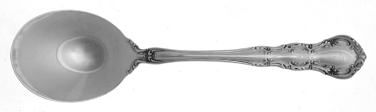 Old Atlanta (Sterling, "Wallace") Round Bowl Soup Spoon (Cream Soup) by Wallace Silver-1
