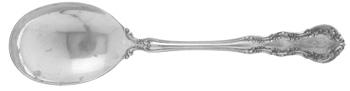 Old Atlanta (Sterling, "Wallace") Round Bowl Soup Spoon (Gumbo) by Wallace Silver-1