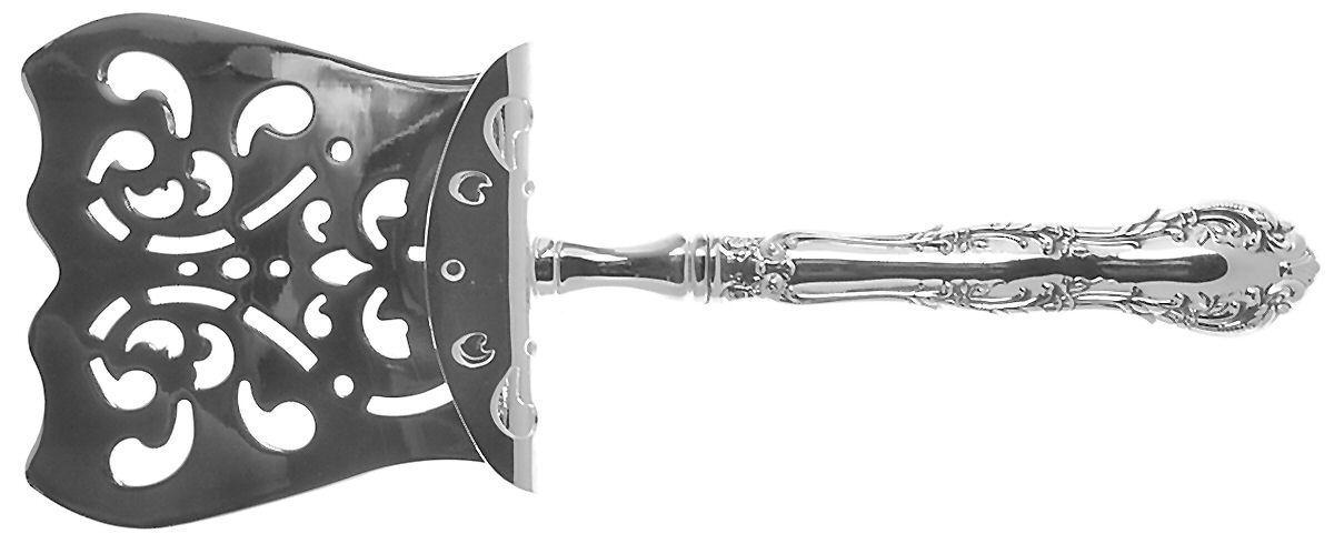 Old Atlanta (Sterling, "Wallace") Hollow Asparagus Server with Silverplate Hood by Wallace Silver-1
