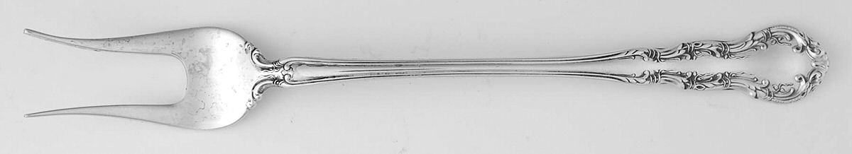 Old Atlanta (Sterling, "Wallace") Fork-Pickle/Olive-Short Handle by Wallace Silver-1