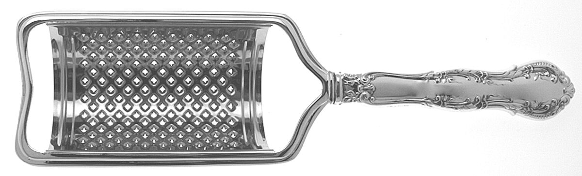 Old Atlanta (Sterling, "Wallace") Cheese Grater with Hollow Handle, Stainless Grater by Wallace Silver-1