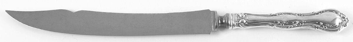 Old Atlanta (Sterling, "Wallace") Large Stainless Blade Roast Carving Knife by Wallace Silver-1